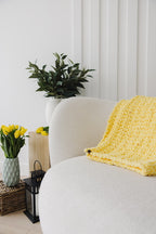 Hand Knit Baby Blanket